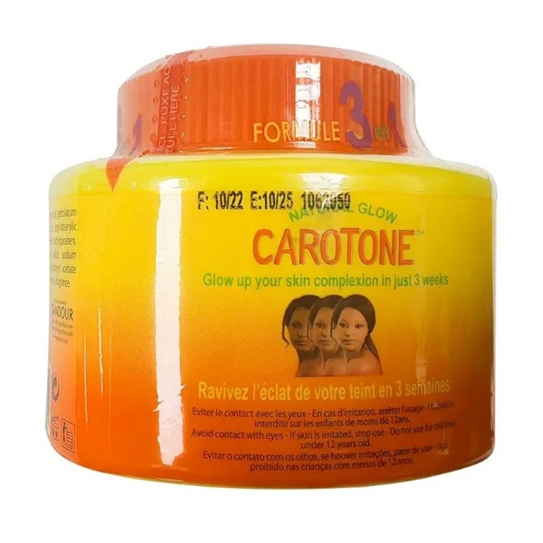 Crème Éclaircissante Carotone Natural Glow 3 en 1 - 135 ml