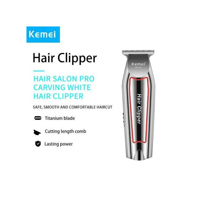 Kemei Tondeuse À Cheveux & Barbe Rechargeable -Km 032- Gris