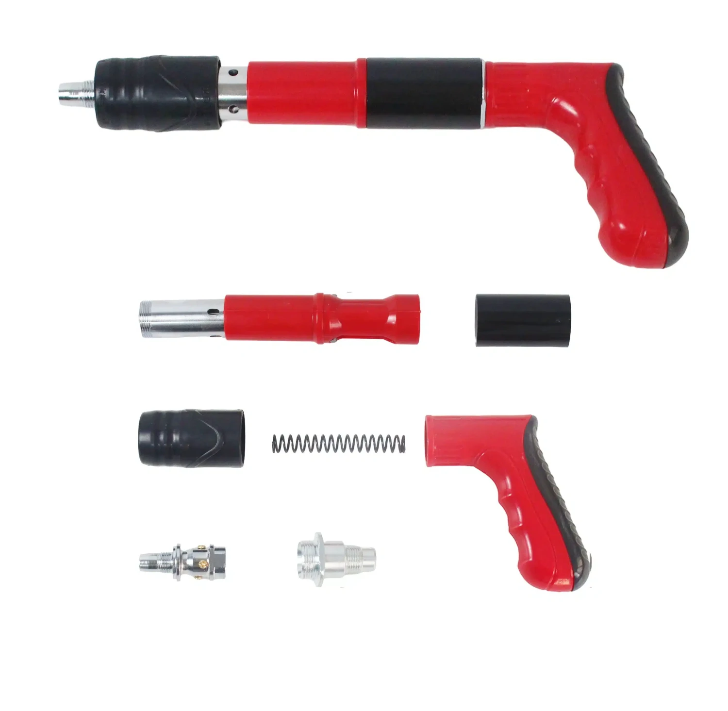 Pistolet à clous en acier manuel polyvalent pour murs en béton, installation au plafond et travail du bois, rivetage et fixation murale rapides et précises