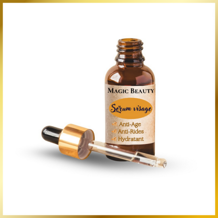 Sérum Anti-Âge Bio Peau Lissée et Rajeunie Naturellement
