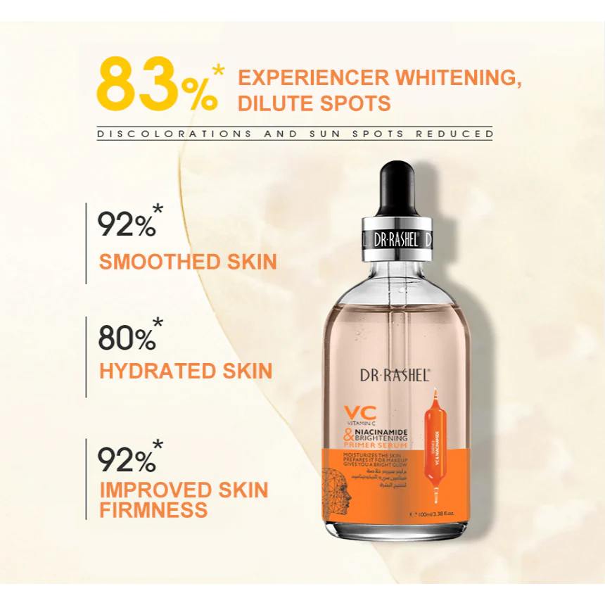 Dr Rashell Sérum éclaircissant à la vitamine C – 100 Ml