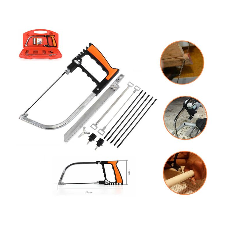 Ensemble Kit Scie À Main Magique Manuel Multifonction 12 en 1