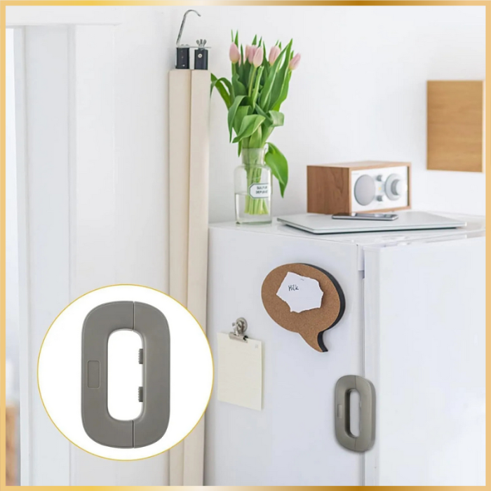 Serrure de Réfrigérateur Sécurisée pour Enfants