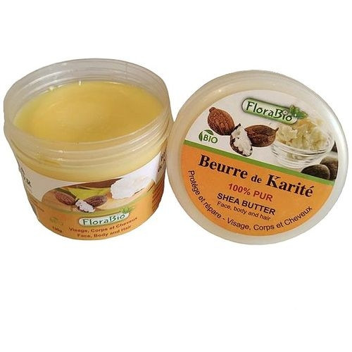 Beurre de Karité FloraBio 100% Pur et Naturel 130g