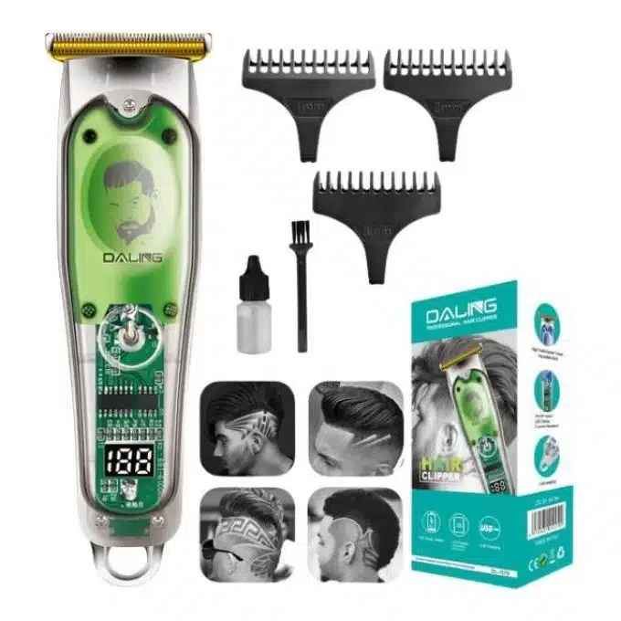 Daling Tondeuse à cheveux sans fil – Haute Performance- dl-1579