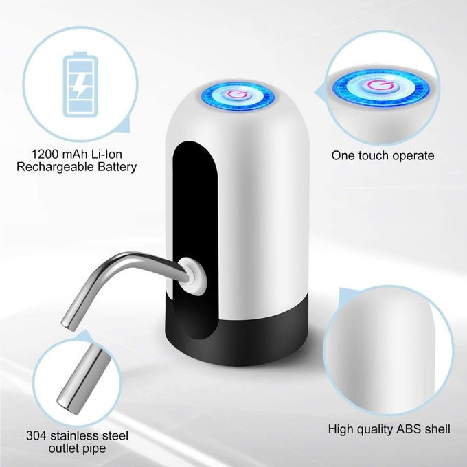Distributeur automatique d’eau électrique aste par USB, Pompe de bouteille d’eau