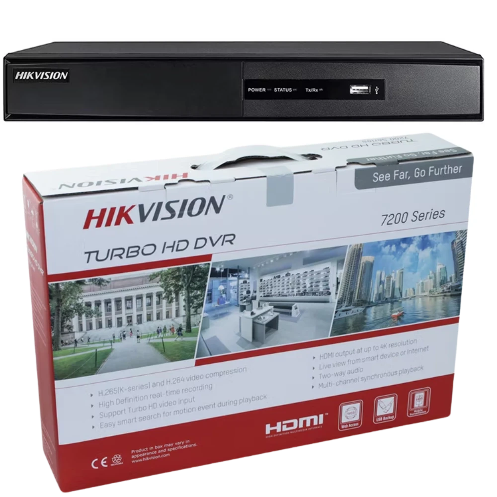 Hikvision DS 7200 Series 2MP 8ch DVR