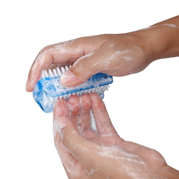 Brosse à Ongles Double Face – Manucure & Pédicure