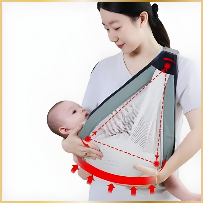 Porte Bébé Léger & Aéré Transpirant