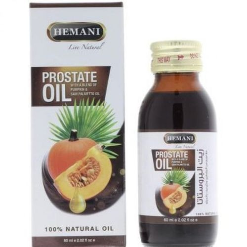 Huile Prostate Hemani Mélange Naturel de Citrouille et Saw Palmetto 60ml