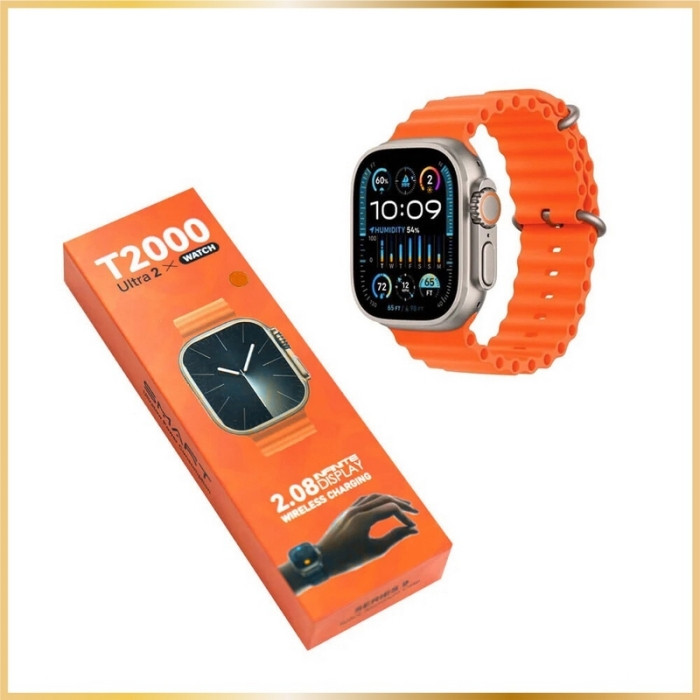 Montre Intelligente T 2000- Bluetooth- Ultra 2 X – Smartwatch Connectée