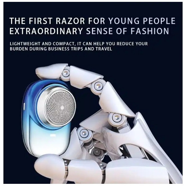 Rasoir électrique rechargeable USB 2 en 1 Kemei KM-C59