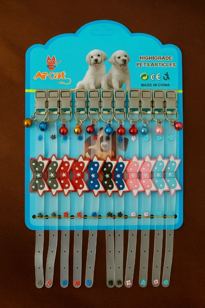 Collier Transparent pour Chat avec cloche