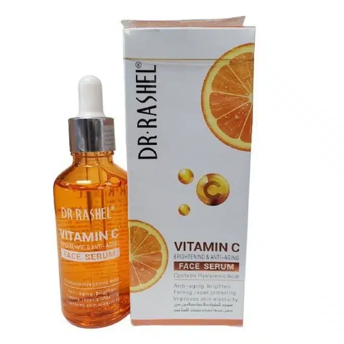 Dr Rashell Pack Sérum primaire hydratant à l’acide hyaluronique -100 ml & Sérum vitamine C