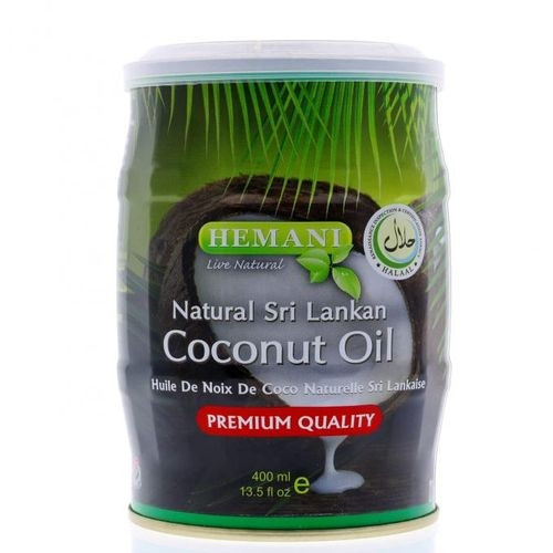 Hemani Huile Noix De Coco Pure 100% Naturel pour Cheveux et Corps 400 ml
