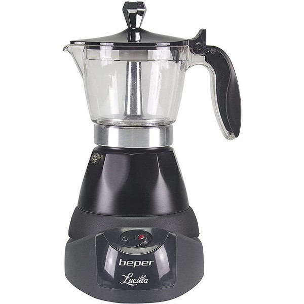 CAFETIÈRE ELECTRIQUE BEPER 400W NOIR