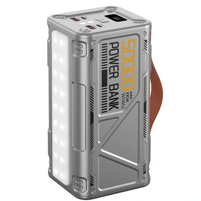 Batterie Externe 50000mAh 100W WiWU WI-P029 –Étanche À Charge Rapide