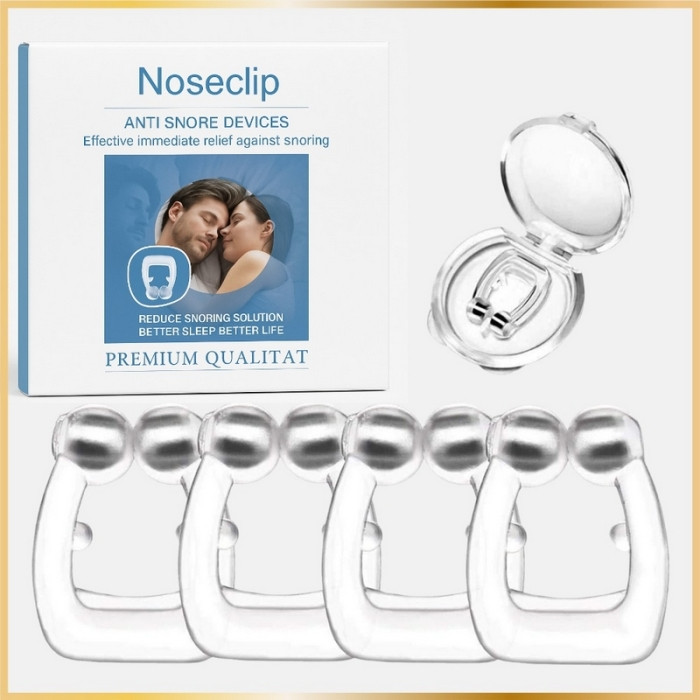 4 Nose Clip Anti Ronflement