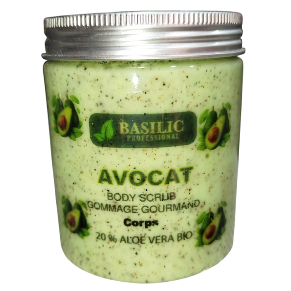 Gommage Corps à l’Avocat – Basilic Professional – 250 ML