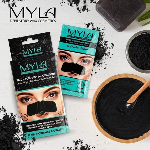 Lot de 6 Patch Purifiant au Charbon Myla