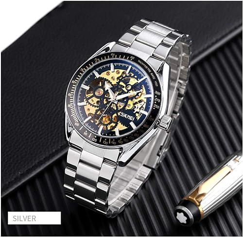 Montre-bracelet mécanique automatique, point Shoous, creux, mode, 9194