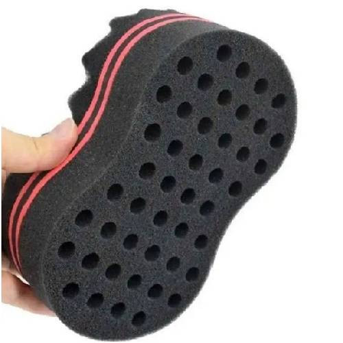 Éponge magique pour boucles et locks de cheveux