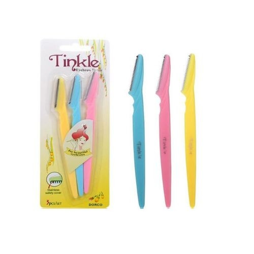 Lot de 3 Rasoirs Tinkle pour Sourcils