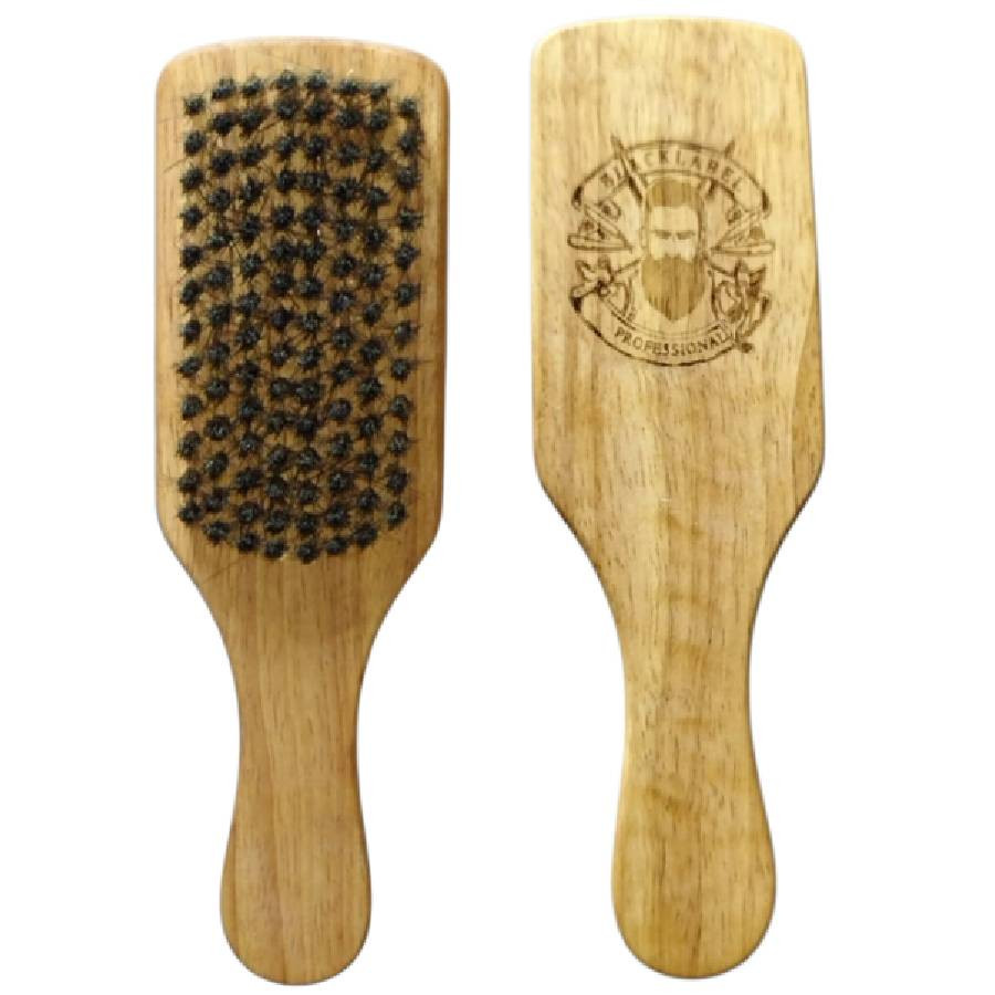 Brosse à cheveux en poils de sanglier pour hommes & femmes