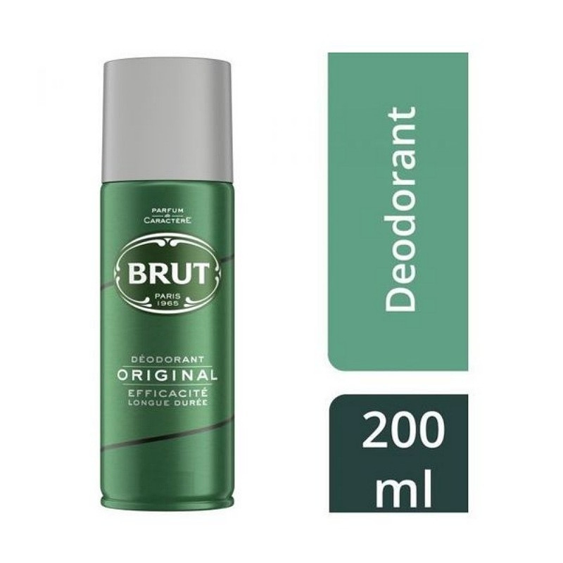 Déodorant Brut Original Efficacité Longue Durée Pour Homme 200ML