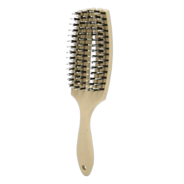 Brosse Double Poils Anti-Casse – Nylon & Poils de Sanglier