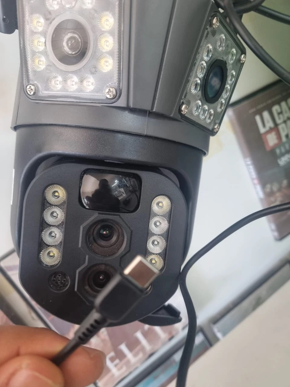 Camera 4G solaire Double Camera Zoom X10