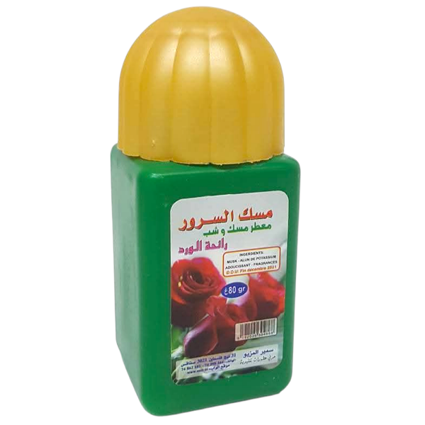 Musc Al Sorour Parfumé au Musc & Rose 80g